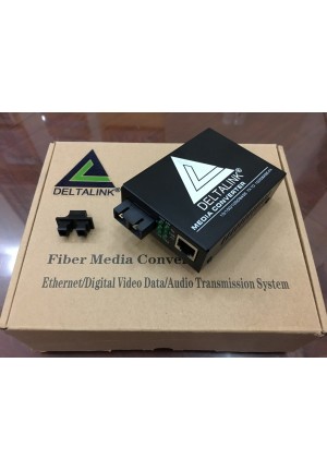 DL-MC-GE-20 10/100/1000Mbps Dual Fiber Media Converter