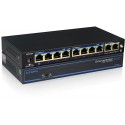 UTP3-SW08-TP120-A1 POE Switch CCTV  8 ports 10/100Mbps POE + 2 Ports Gigabit