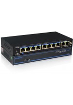 UTP3-SW08-TP120-A1 POE Switch CCTV  8 ports 10/100Mbps POE + 2 Ports Gigabit