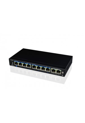 UTP3-SW08-TP120-A1 POE Switch CCTV  8 ports 10/100Mbps POE + 2 Ports Gigabit