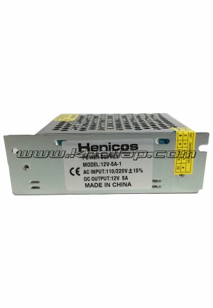 Bộ nguồn Henicos 12VDC-5A