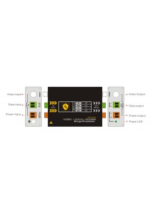 Video - Control Signal and Power Surge Protector USP201PVD220